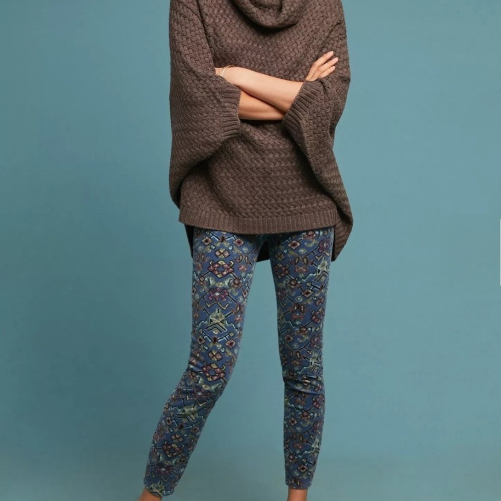 Anthropologie Pilcro High Rise Corduroy Skinny Jeans